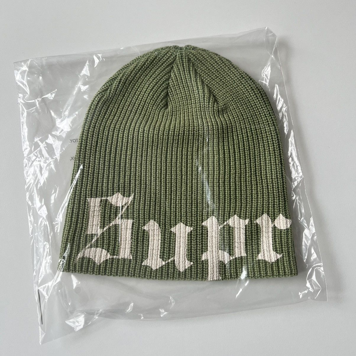 Supreme Supreme Old English Beanie skullie hat green | Grailed