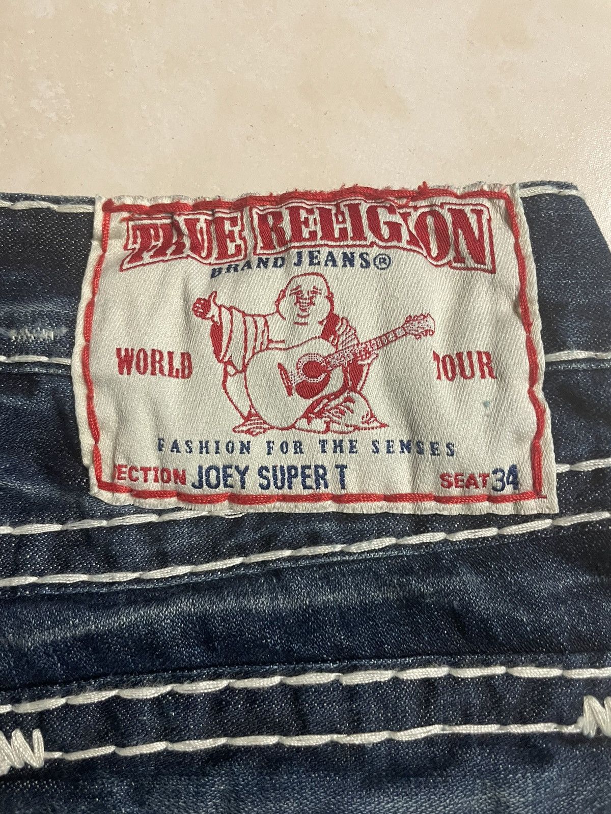 Y2K True Religion Joey Super T Jeans Flared