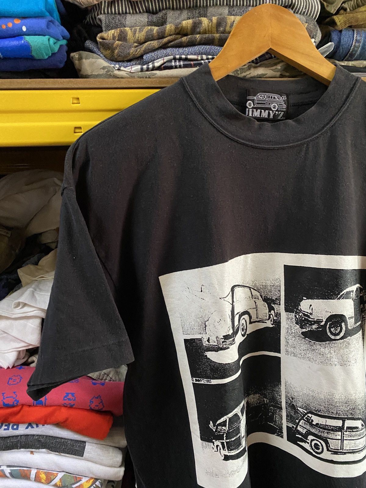 Shorty's Skateboards × Vintage Vintage 90s OG JIMMY Z Skateboard Graphic USA turtleneck Size US L / EU 52-54 / 3 - 4 Thumbnail