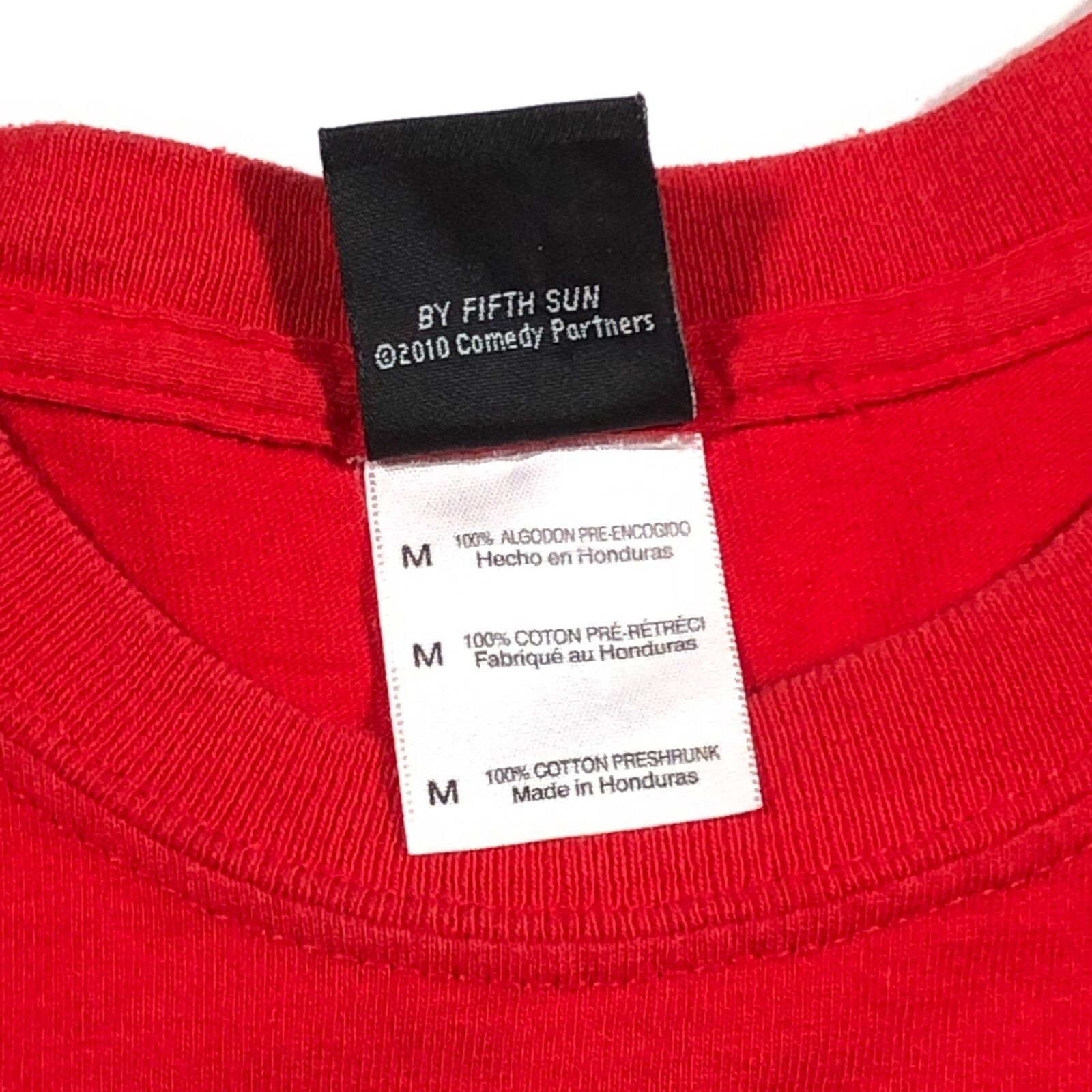 Cartoon Network × Vintage 2010 South Park Cartman Big Face Red Tee T Shirt Size Medium Size US M / EU 48-50 / 2 - 4 Thumbnail