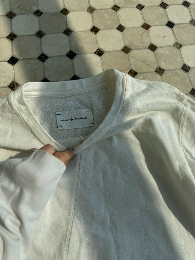 Song For The Mute Song For The Mute long-sleeve white t-shirt Size XXS / US 00 / IT 34 - 2 Thumbnail