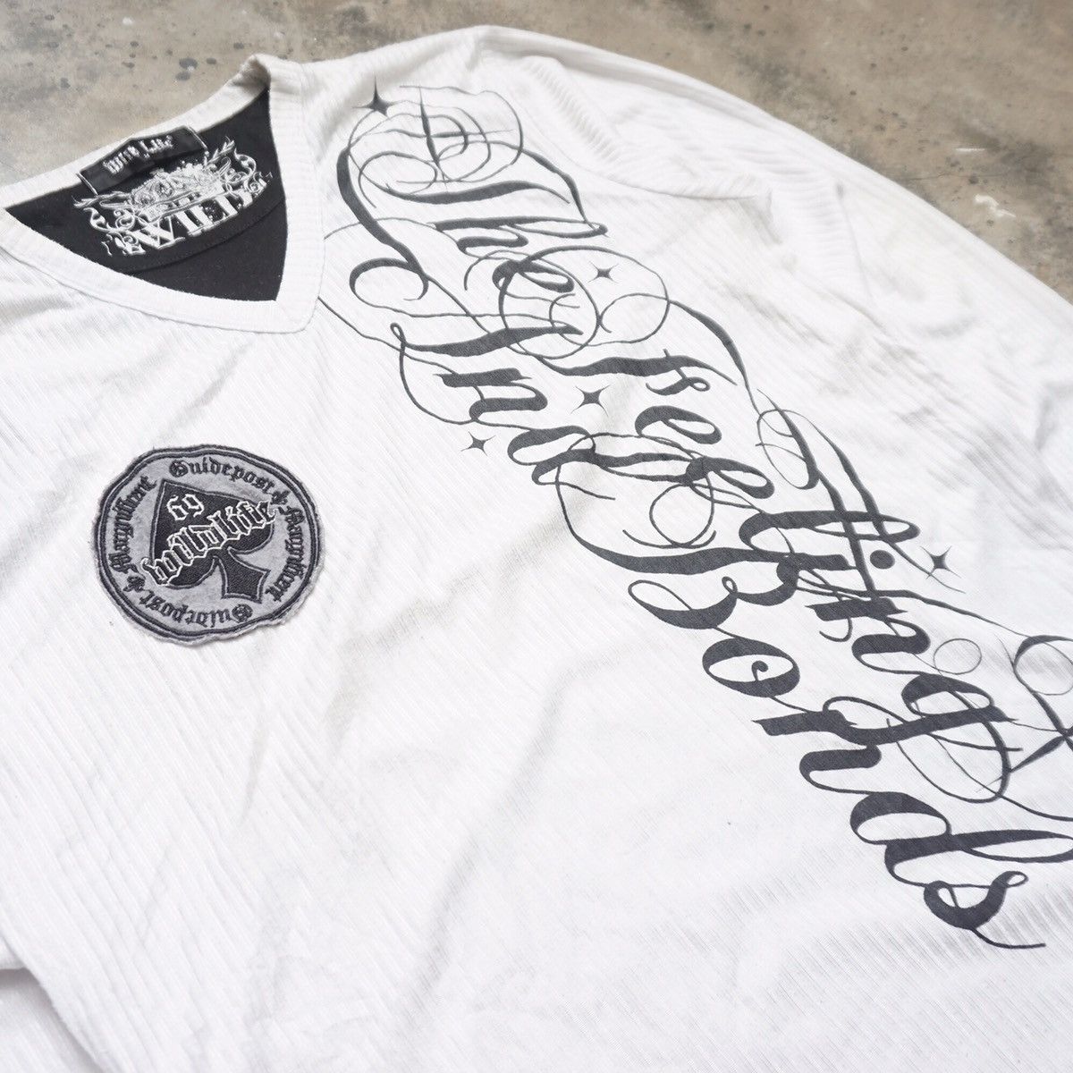 If Six Was Nine × Japanese Brand Y2K wild life poem longsleeve Size US M / EU 48-50 / 2 - 3 Thumbnail