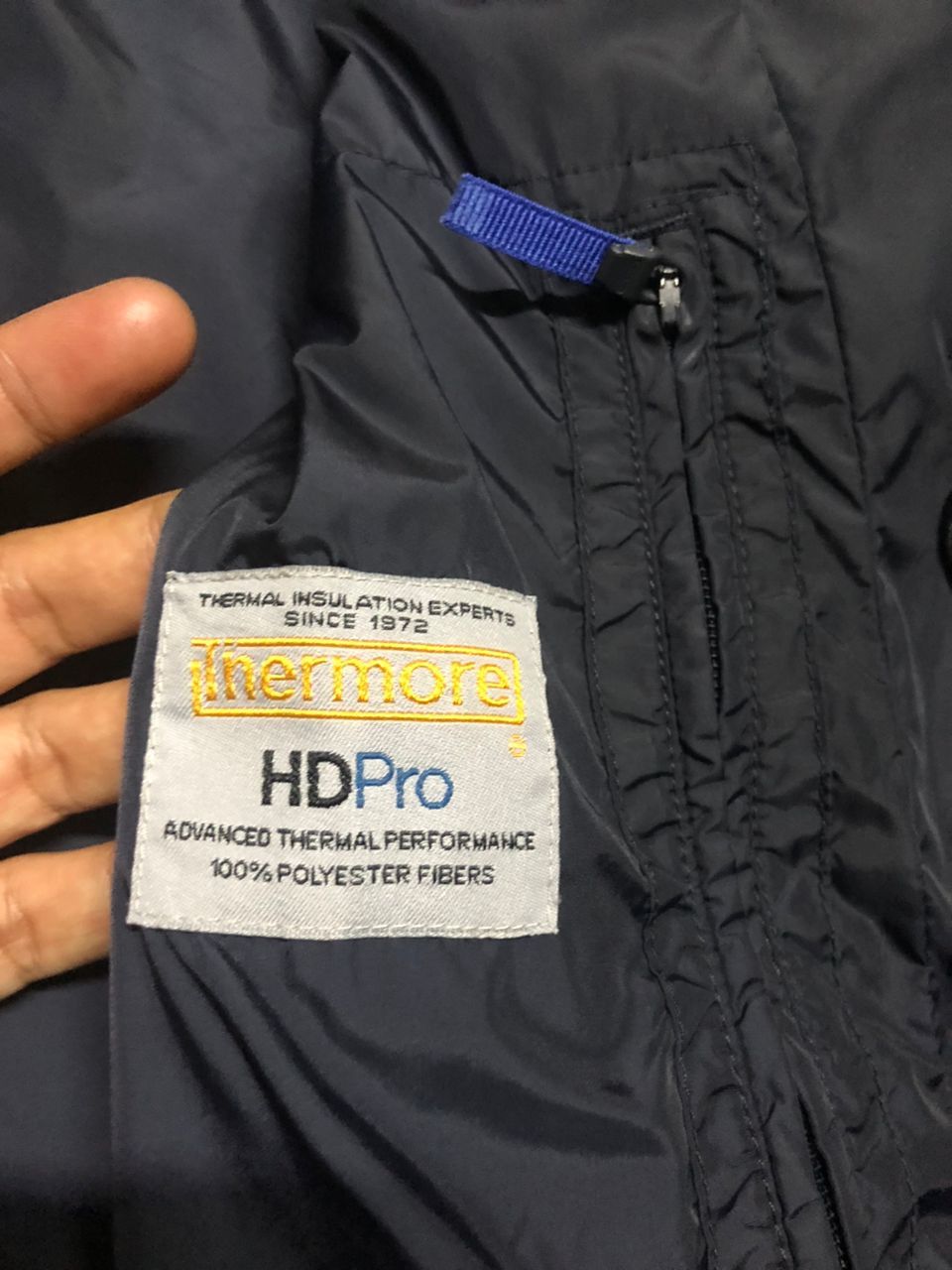 Aspesi Aspepsi Navy Double Breasted Down Coat Jacket Size US S / EU 44-46 / 1 - 15 Thumbnail