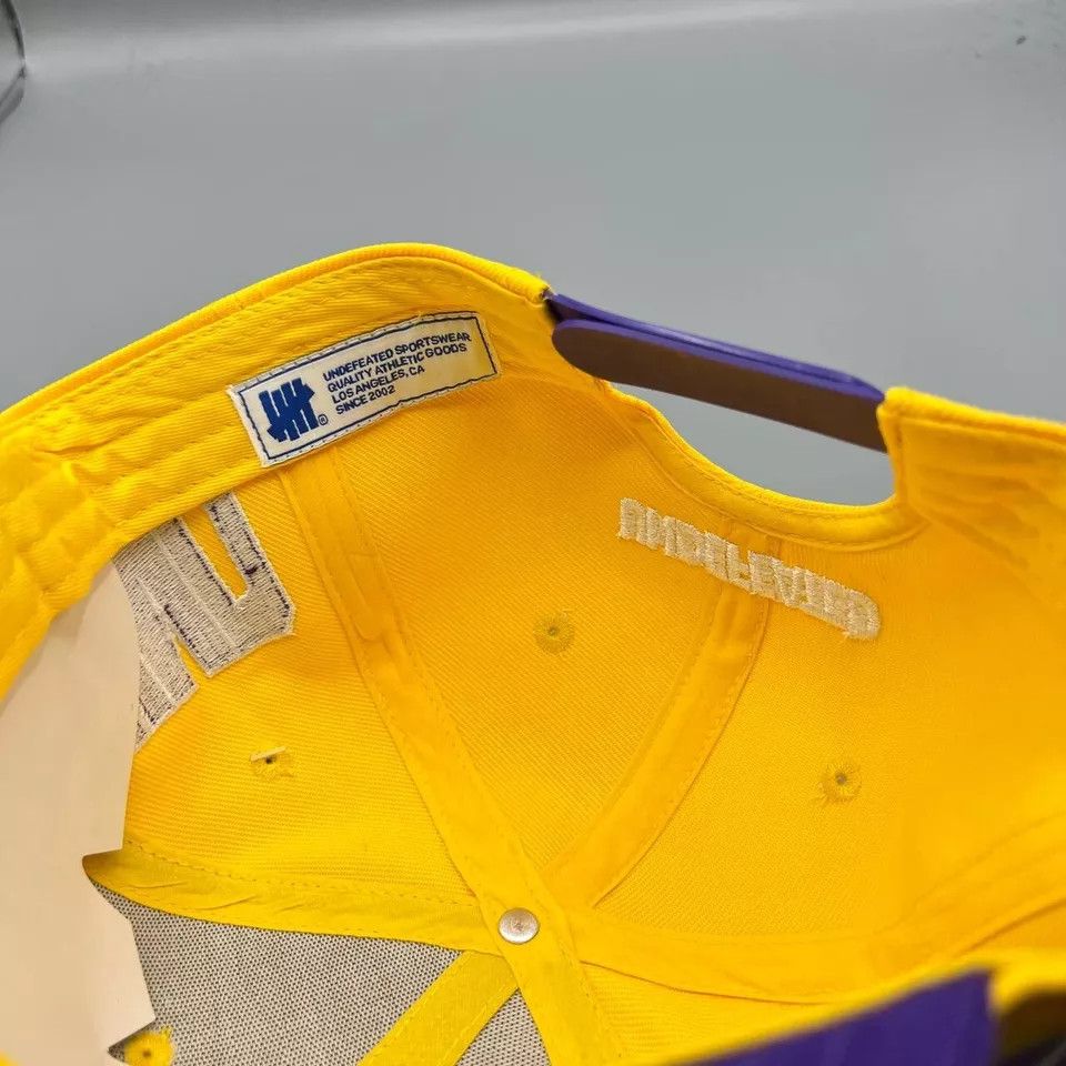 Undefeated Los Angeles LA Lakers x Undefeated Hat Men Snap Back Cap New Size ONE SIZE - 6 Thumbnail