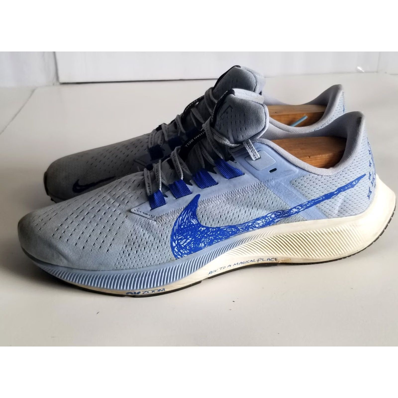 Nike Nike Air Zoom Pegasus 38 Nathan Bell Game Royal Mens Sneakers DM2610-400 Sz 10.5 Size US 11 / EU 44 - 5 Thumbnail