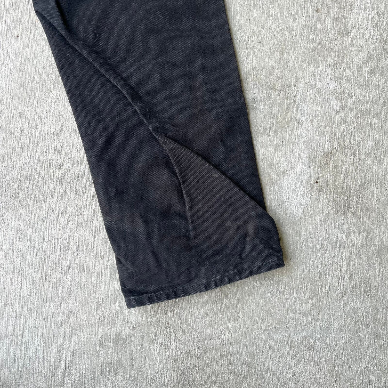 Carhartt × Vintage Carhartt faded black double knee work wear carpenter pants Size US 29 - 7 Thumbnail