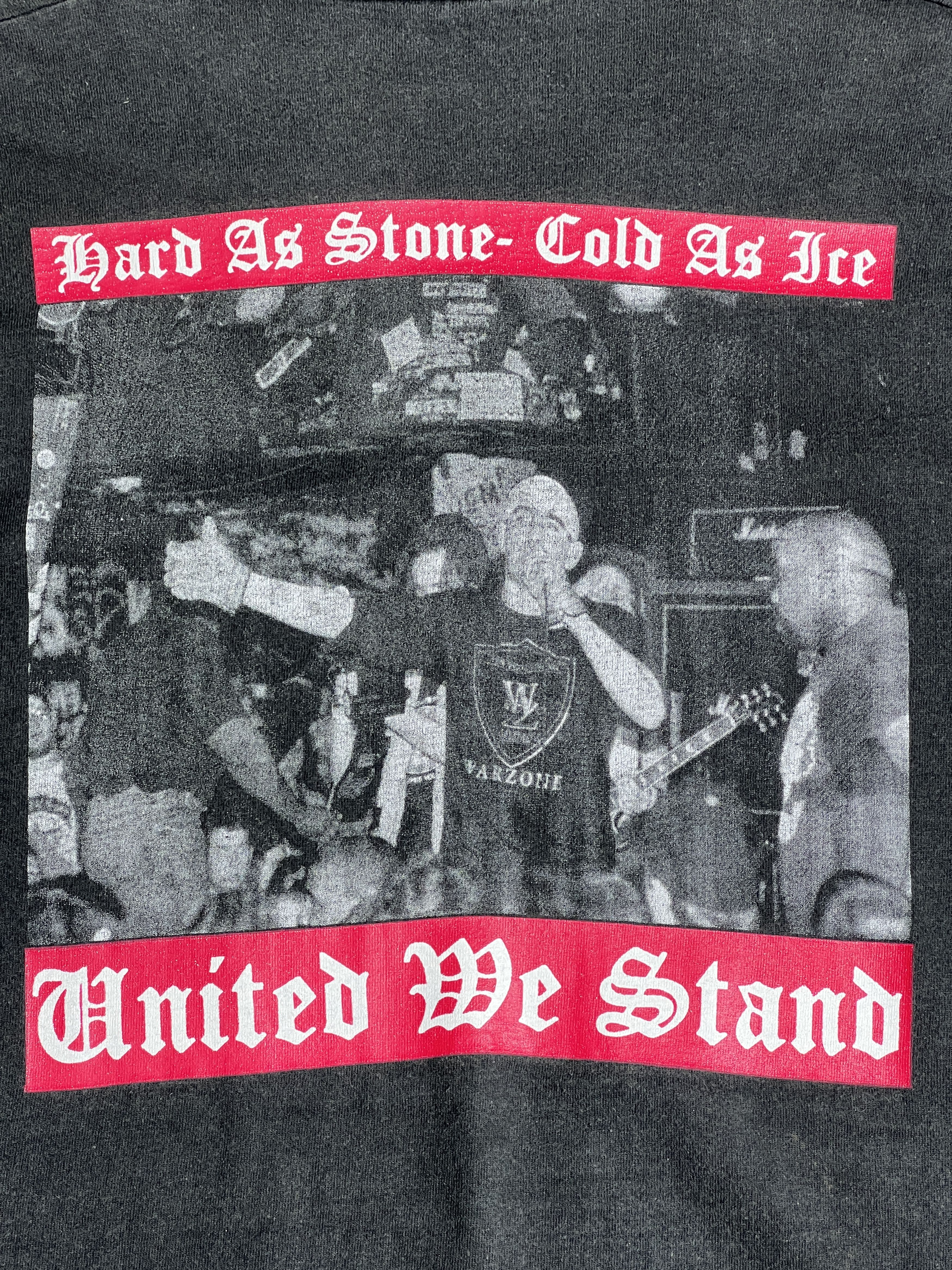 Band Tees VTG 90s Warzone United We Stand Hardcore Band T (XL) GTME667 Size US XL / EU 56 / 4 - 10 Thumbnail