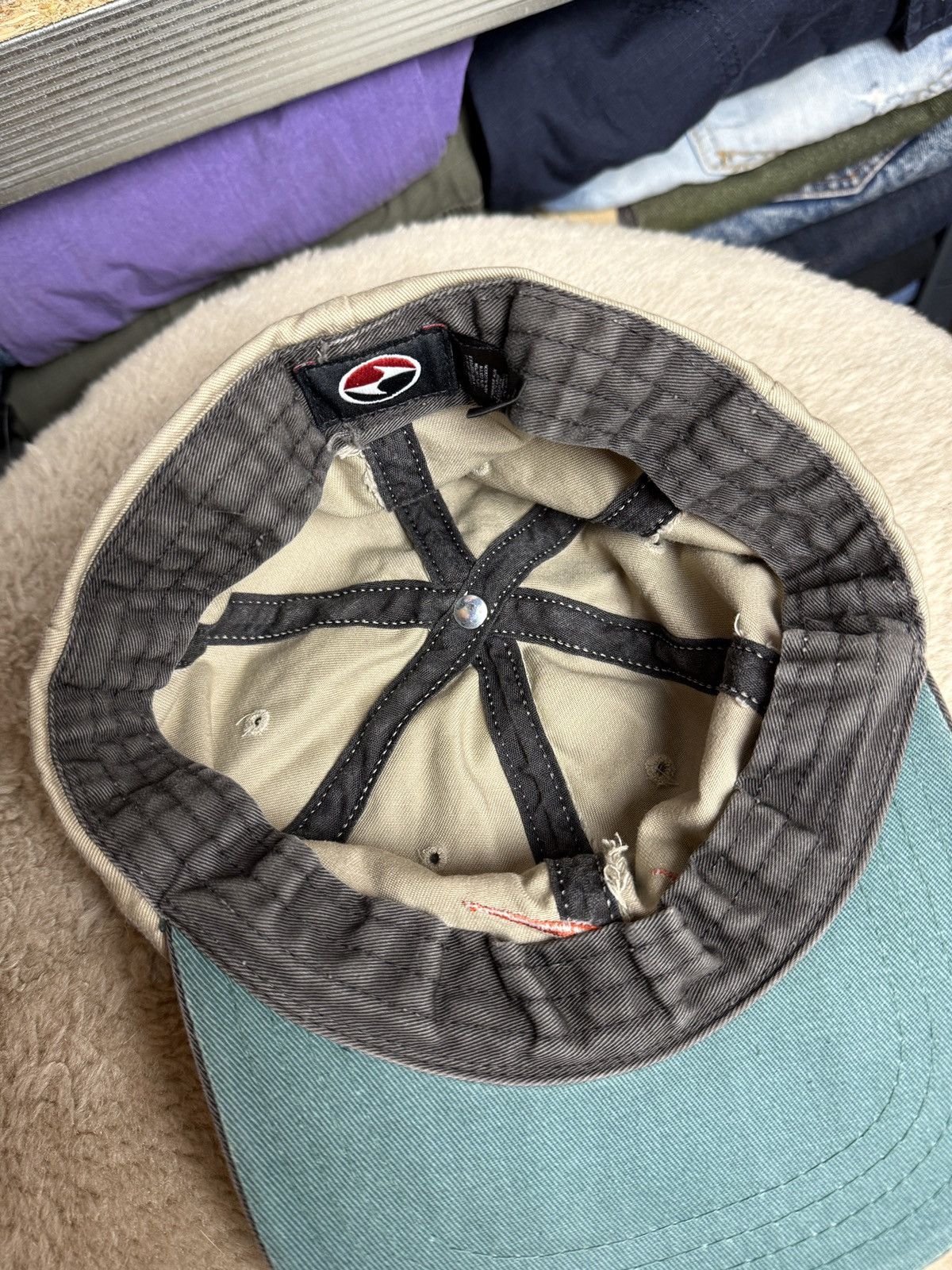 Nike 90s Nike vintage cap hat USA With logo y2k made in USA Size ONE SIZE - 8 Thumbnail
