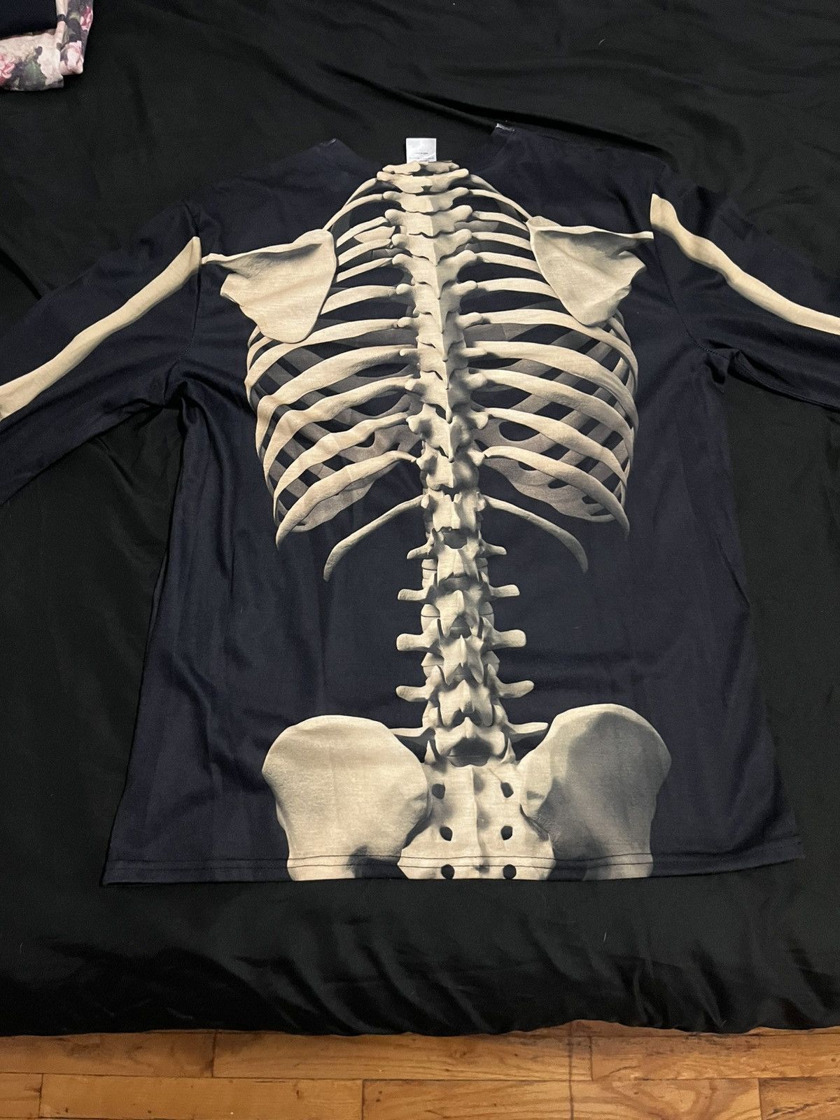 Other Black faux real skeleton long sleeve Size US L / EU 52-54 / 3 - 4 Thumbnail
