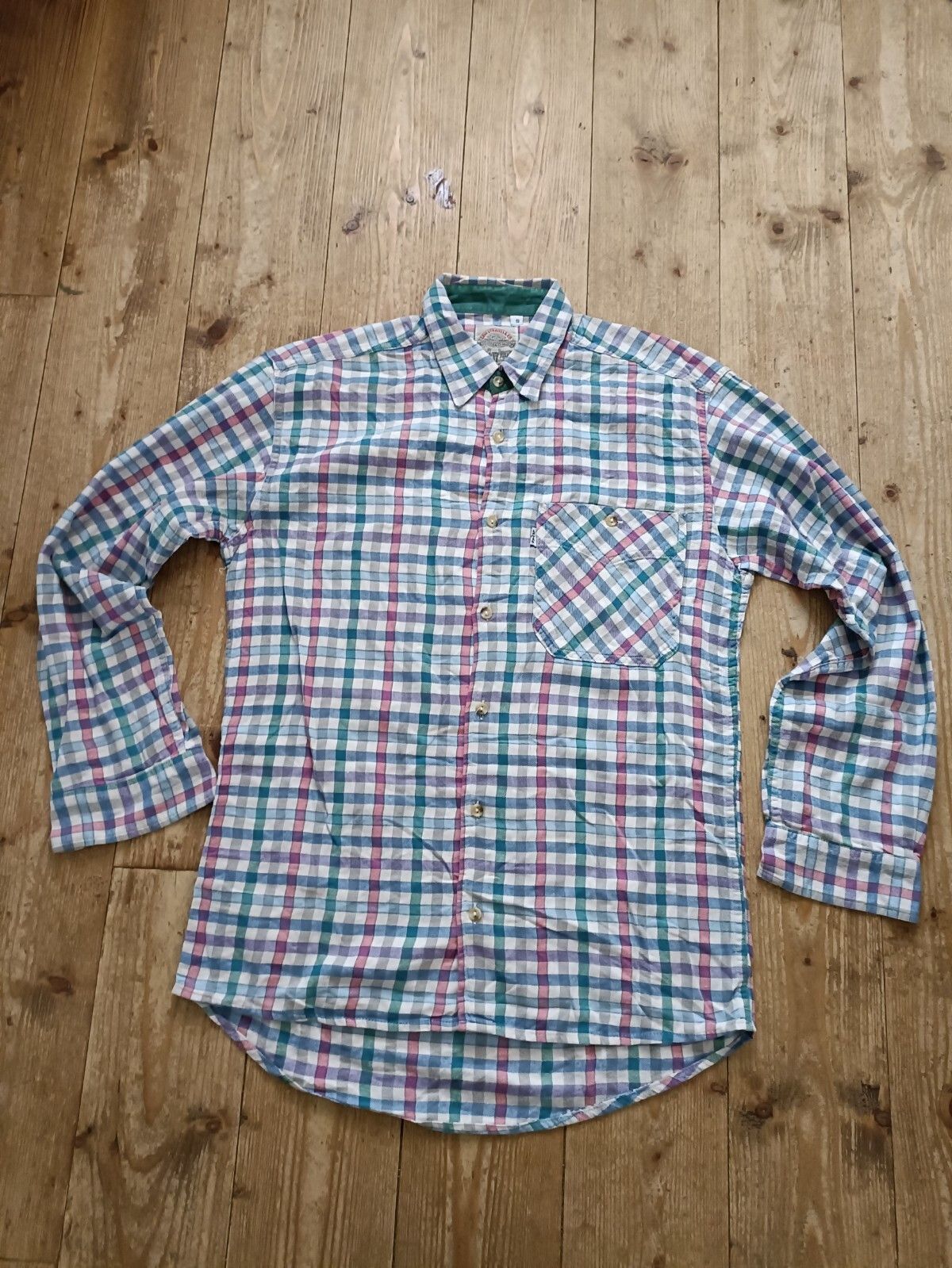 Levi's Vintage Levis mens shirt size S check dr1 Size US S / EU 44-46 / 1 - 2 Thumbnail