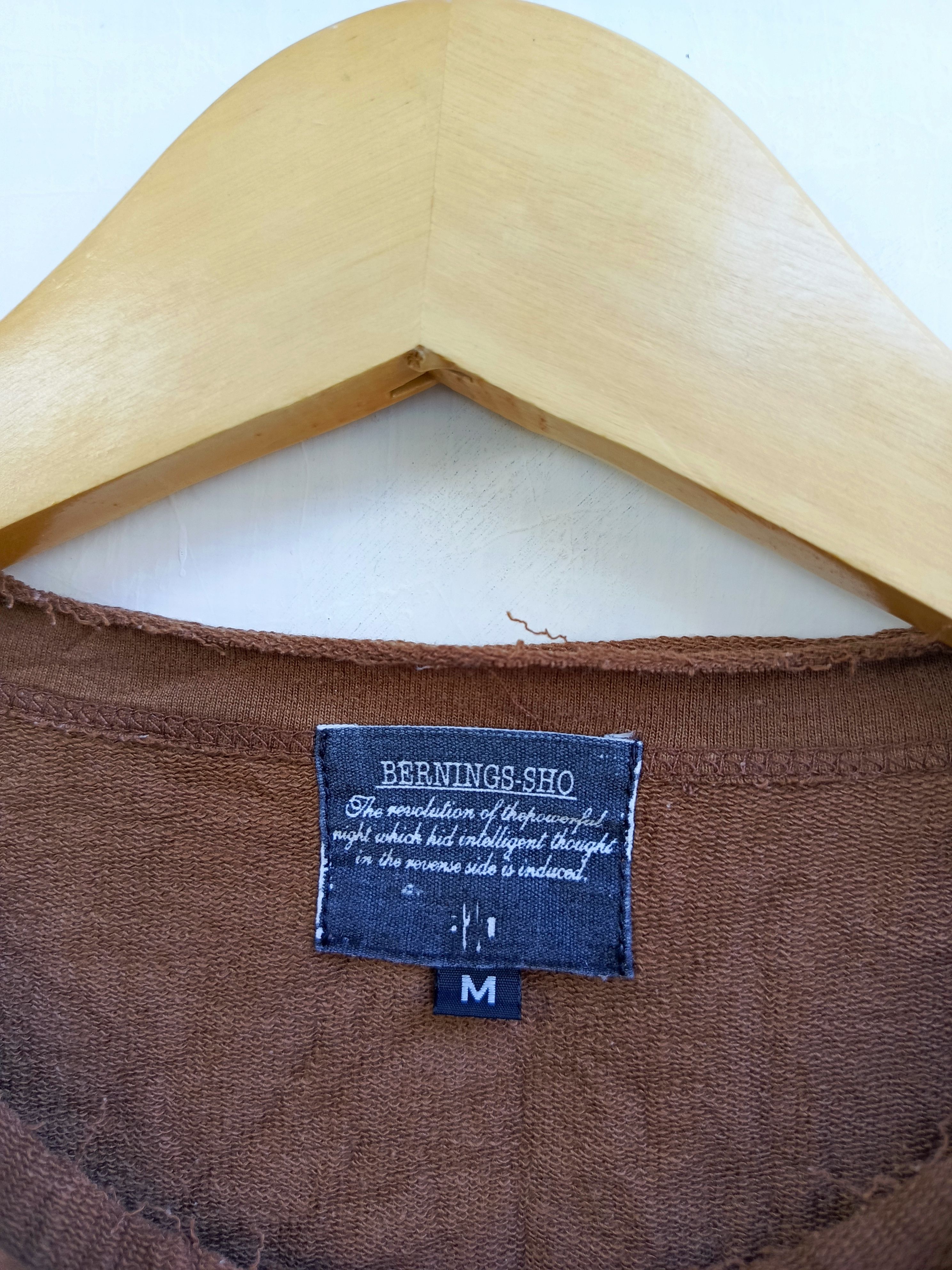 BERNINGS SHO Bernings Sho Archive Grunge Longsleeve Size US M / EU 48-50 / 2 - 6 Thumbnail