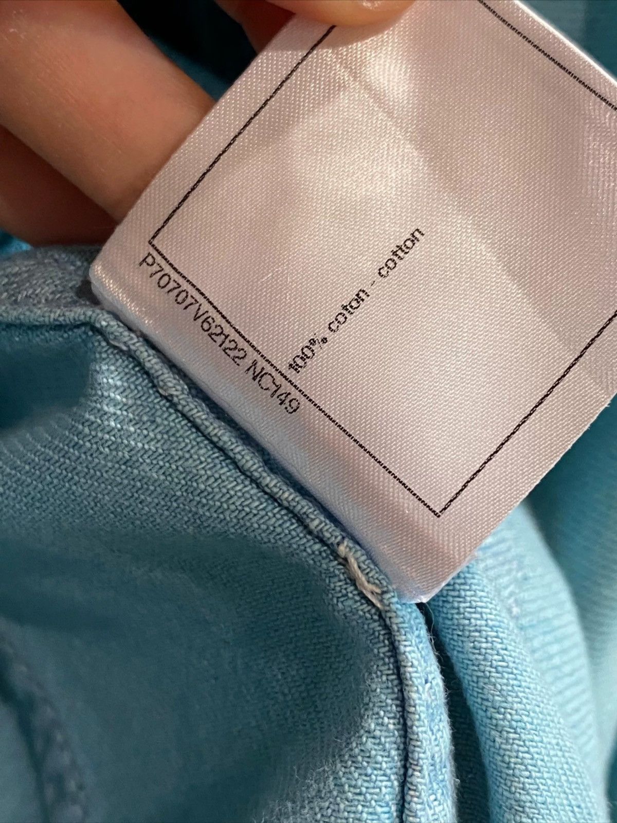 Chanel Chanel blue jacket shirt unisex Size US XXS / EU 40 - 7 Thumbnail