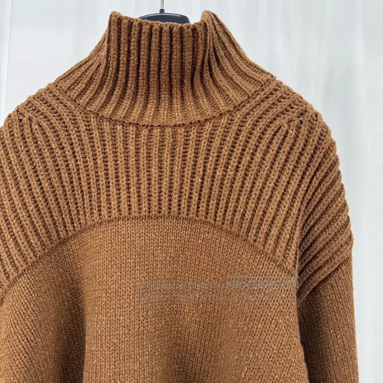 Acne Studios Acne Studios Brown Crewneck Knit Sweater Size S / US 4 / IT 40 - 3 Thumbnail