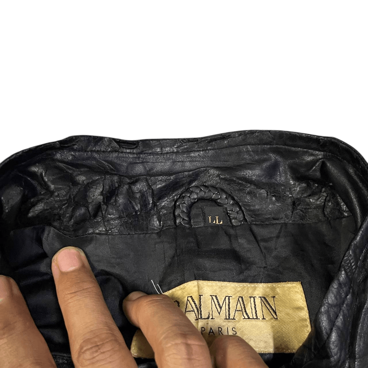 Balmain Balmain Paris Leather Vest Size US L / EU 52-54 / 3 - 5 Thumbnail