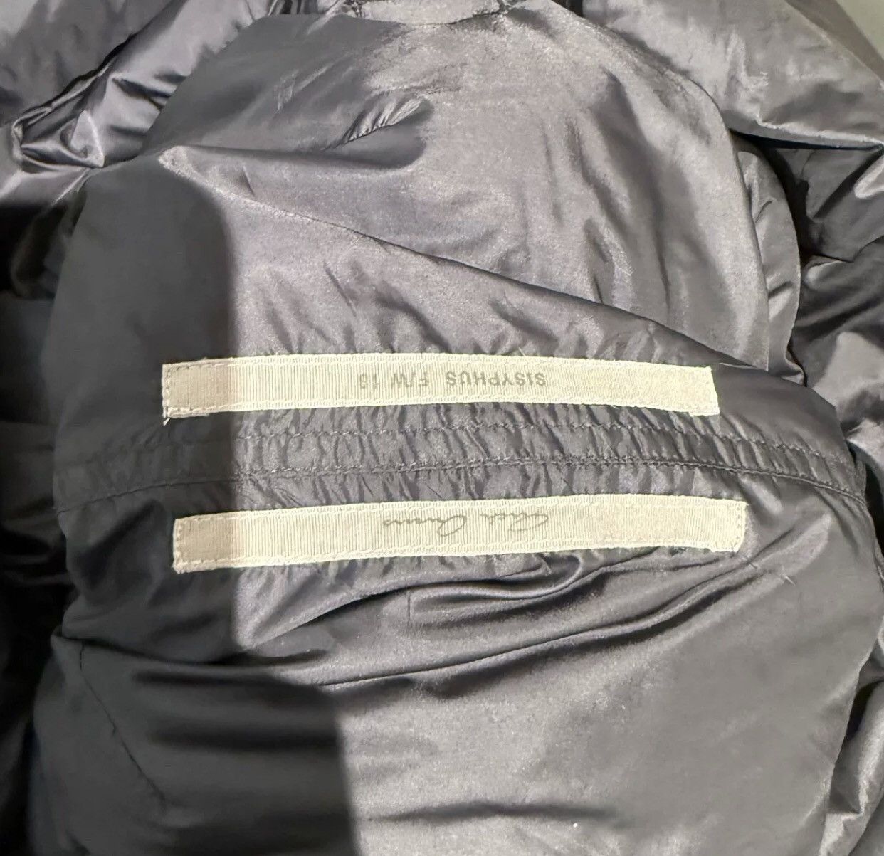 Rick Owens Rick owens main line autumn and winter scarf down jacket Size US M / EU 48-50 / 2 - 5 Thumbnail