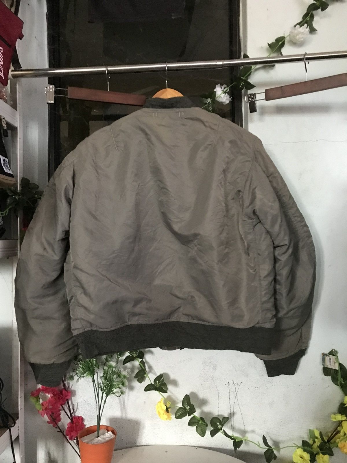 Buzz Rickson's × Vintage Vintage 90s MA-1 Like Jacket Size US M / EU 48-50 / 2 - 2 Thumbnail