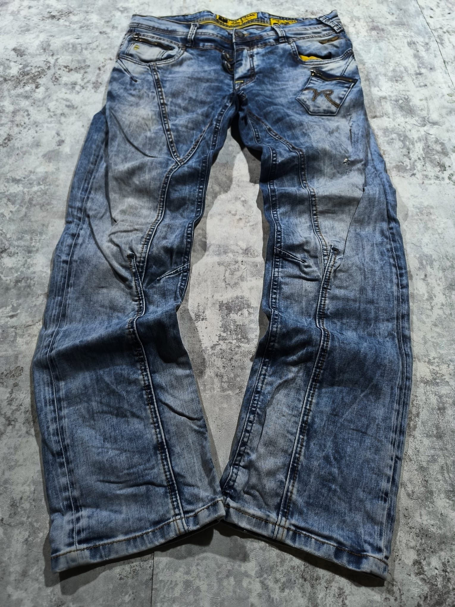 Hysteric Glamour distressed biker denim jeans Size US 34 / EU 50 - 1 Thumbnail