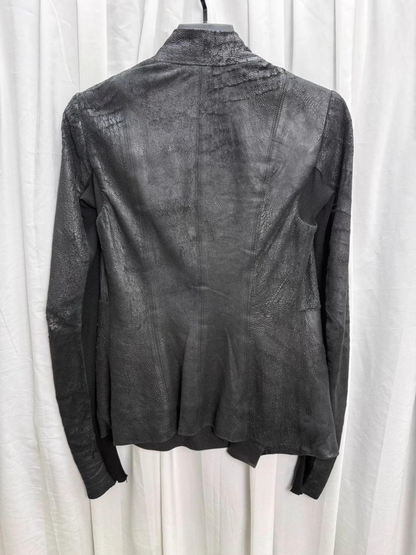 Rick Owens Rick Owens Suede Distressed Jacket K20 Size XS / US 0-2 / IT 36-38 - 2 Thumbnail