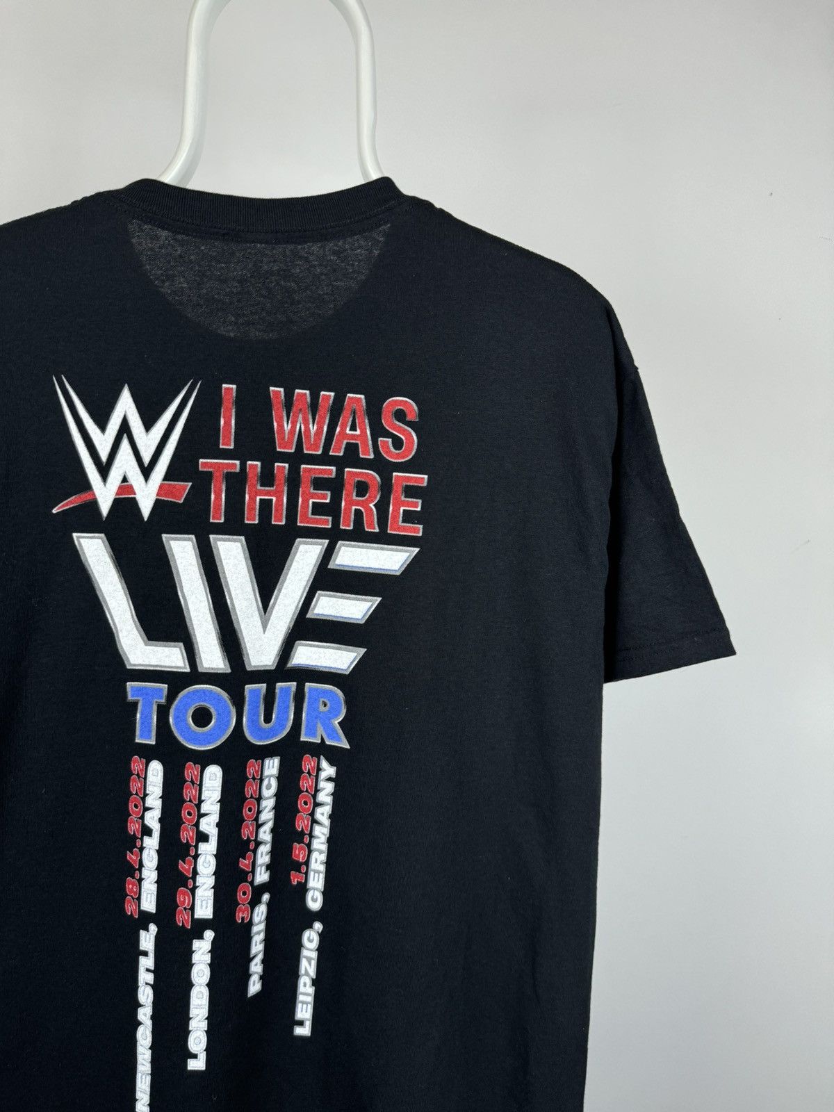 Other WWE 2022 I Was Here Live Tour Big Logo Tee Size US L / EU 52-54 / 3 - 5 Thumbnail