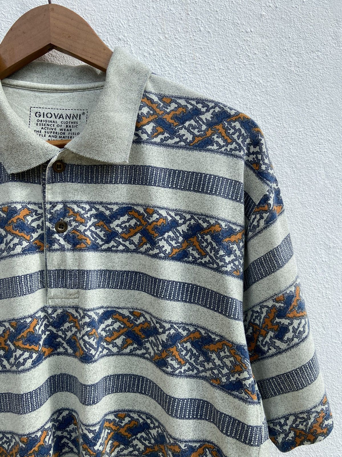 Giovanni Valentino Giovanni polo tee Size US M / EU 48-50 / 2 - 2 Thumbnail