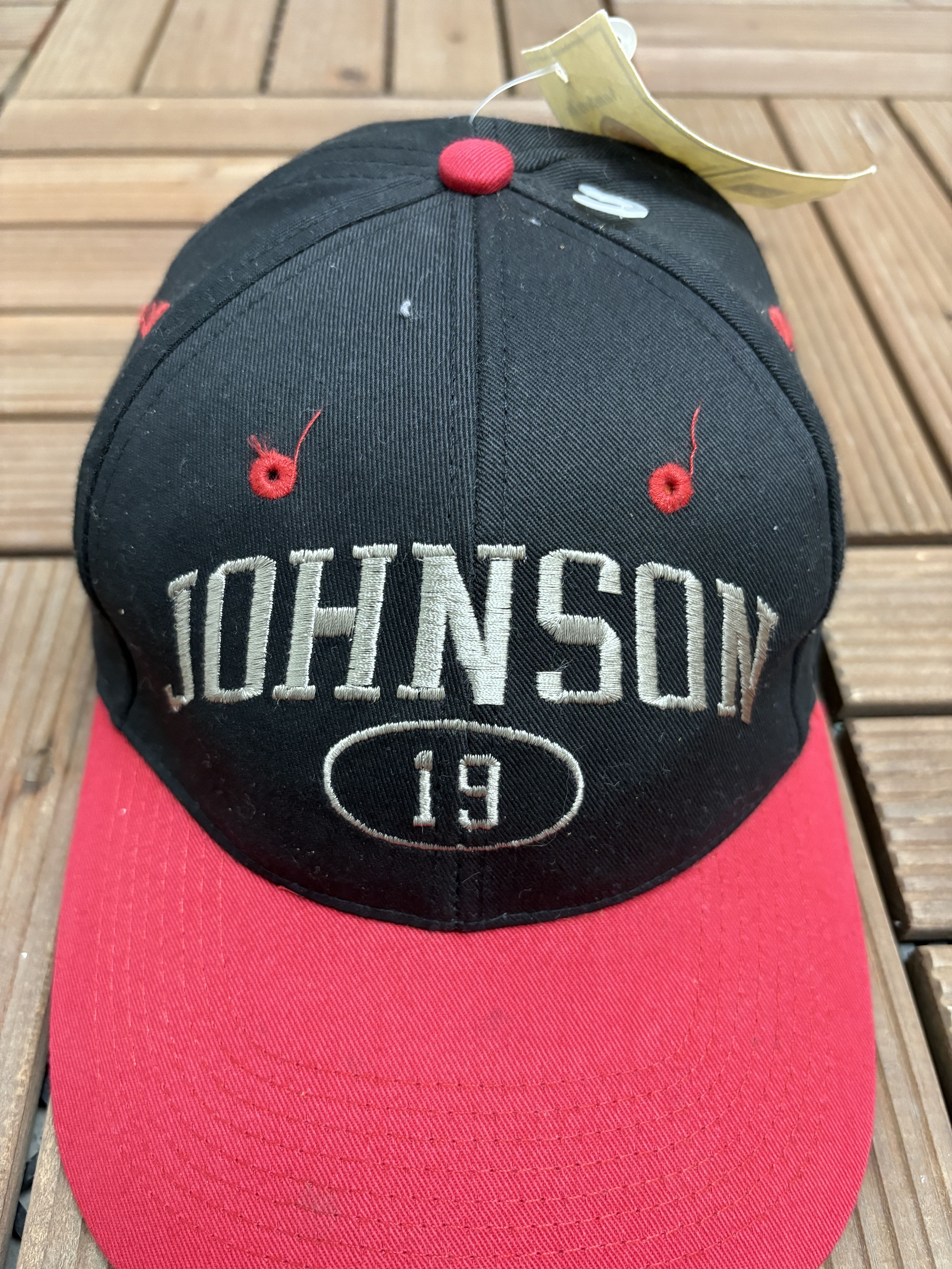Vintage Tampa Bay Buccaneers Keyshawn Johnson Vintage Black Hat Size ONE SIZE - 3 Thumbnail