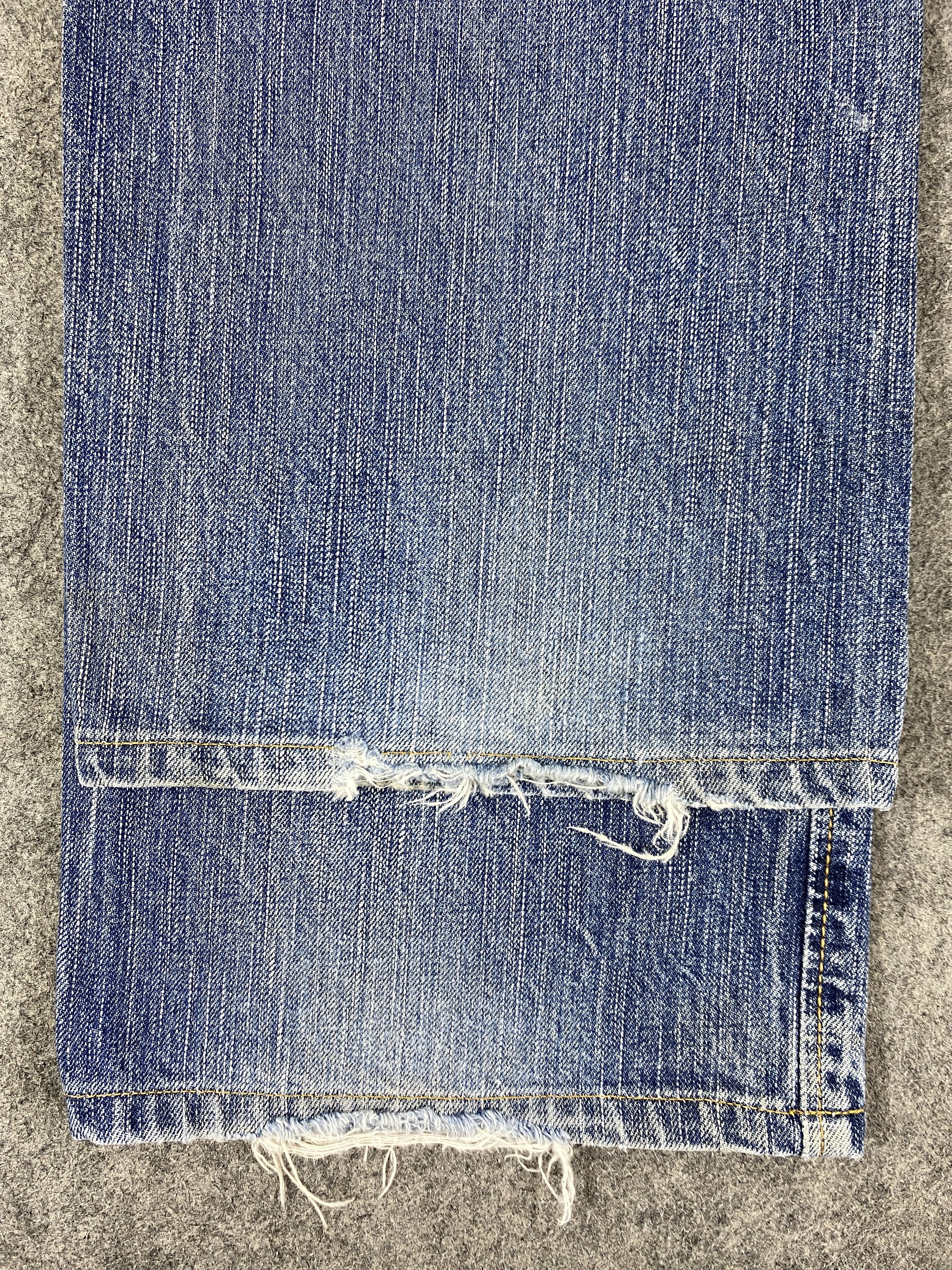 Edwin DISTRESSED EDWIN 505Z SELVEDGE FADED 31x29 - JN3286 Size US 31 - 13 Thumbnail