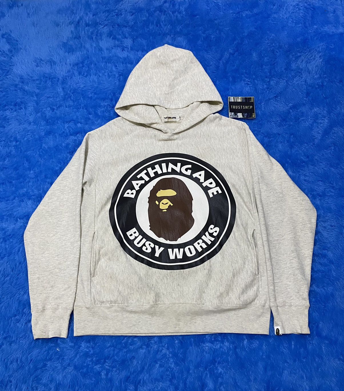 Bape Pullover hoodie big logo