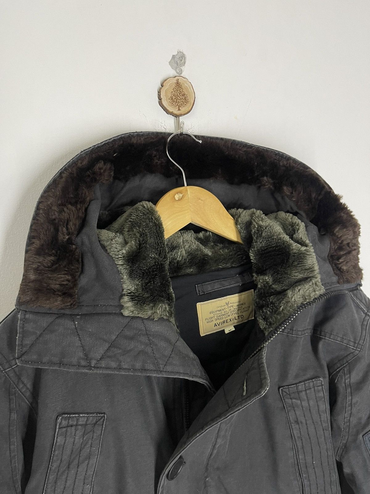 Avirex × Vintage VINTAGE AVIREX FLIGHT BOMBER COTTON HOODIES Size US M / EU 48-50 / 2 - 4 Thumbnail