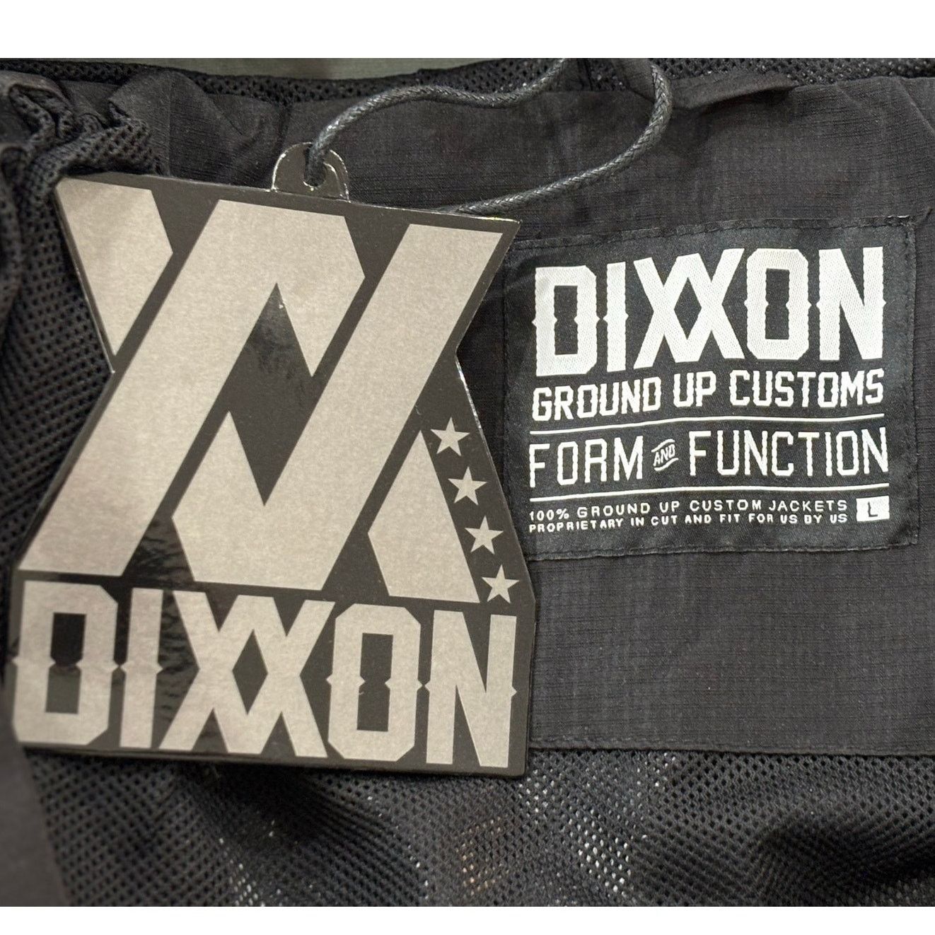 Dixxon Dixxon Flannel Co Tech Jacket Hooded Windbreaker Gray Large Size US L / EU 52-54 / 3 - 4 Thumbnail