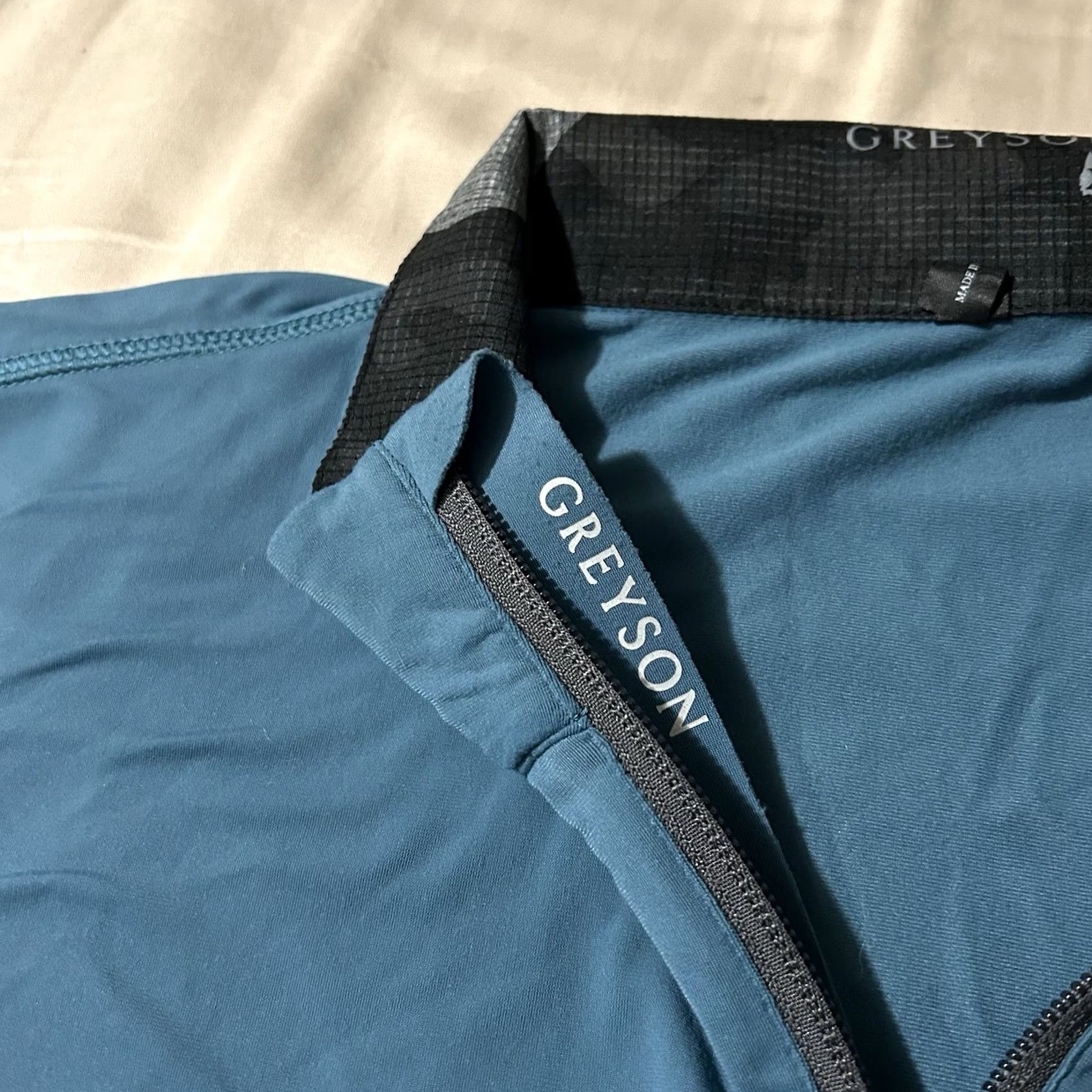 Vintage Greyson Tate Golf Quarter Zip Pullover Teal XL Mens Size Regular 80s? Size US XL / EU 56 / 4 - 4 Thumbnail