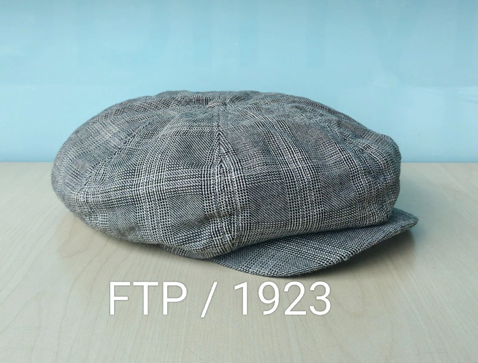 RRL Ralph Lauren DOUBLE RL Wool-Cotton Glen Plaid Newsboy Cap T/1923 Size ONE SIZE - 12 Thumbnail