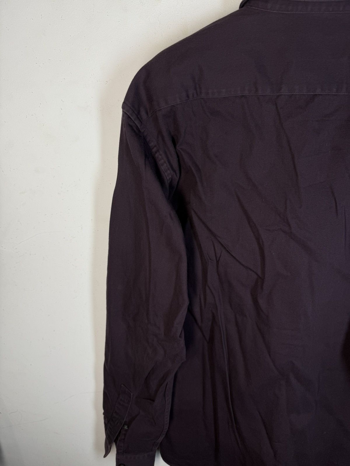 Yves Saint Laurent Heavy YSL Shirt Cotton Grey Size US L / EU 52-54 / 3 - 11 Thumbnail