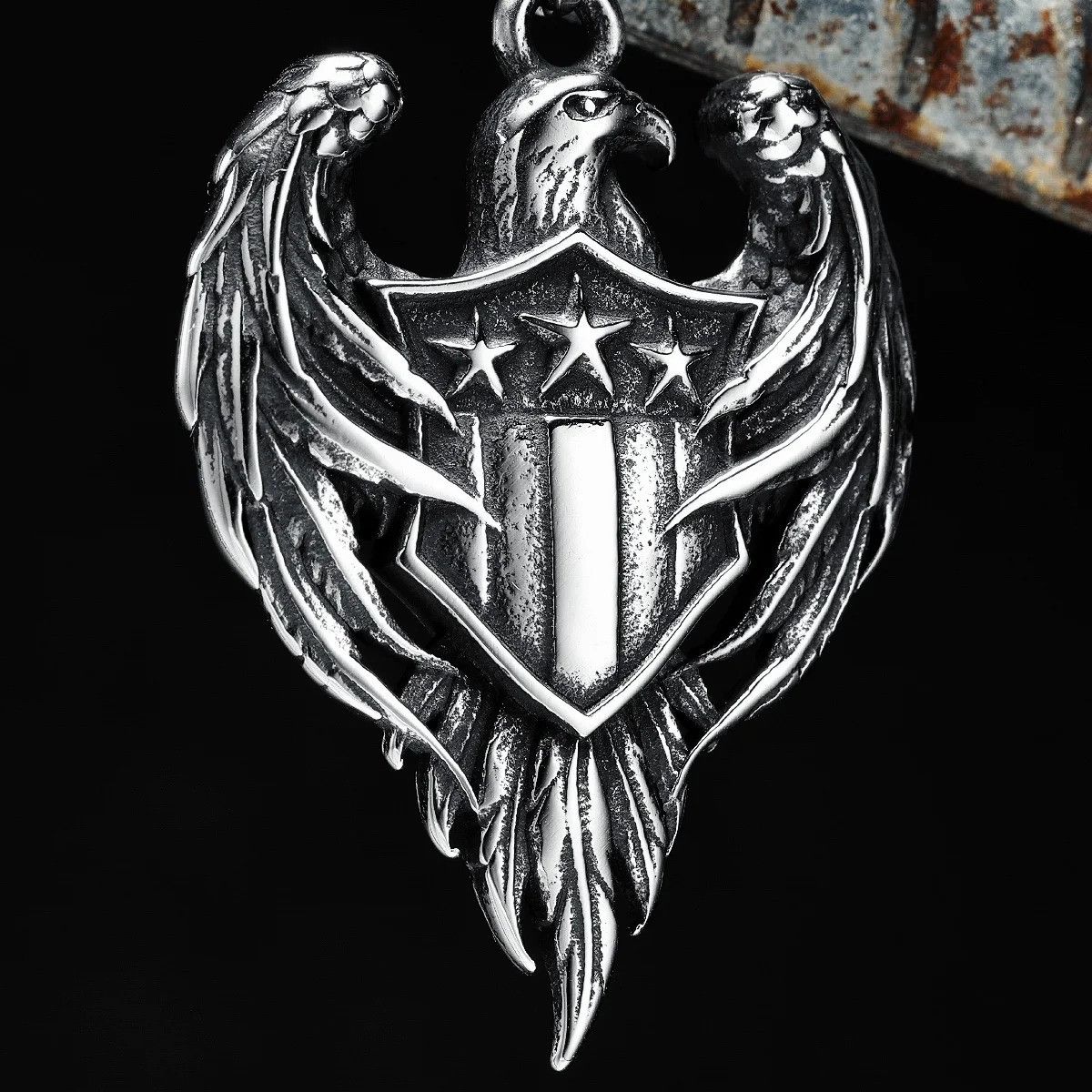 Other Hawk Shield Pendant Accessories Necklace Gifts Size ONE SIZE - 3 Thumbnail