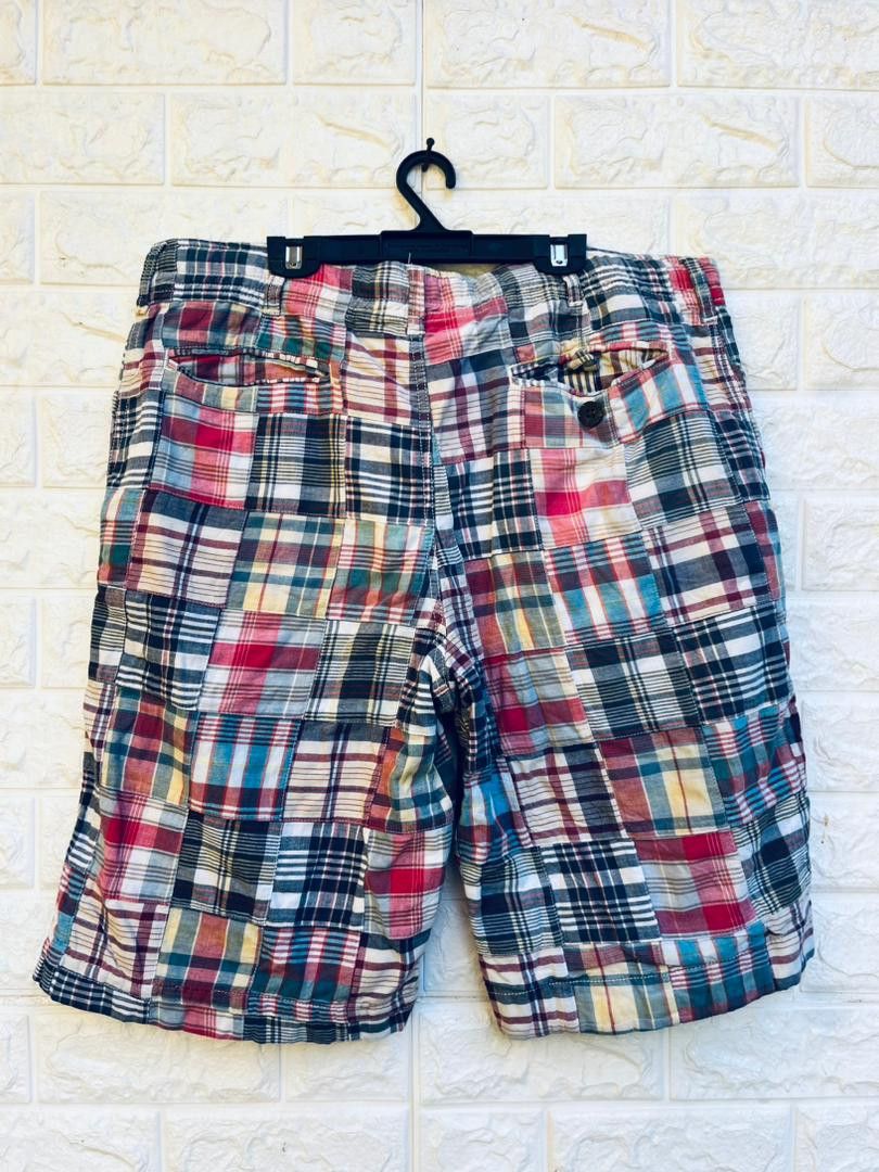 Japanese Brand × Vintage Vintage Back Number Patchwork Hip Hop Streetwear Style Size US 34 / EU 50 - 2 Thumbnail