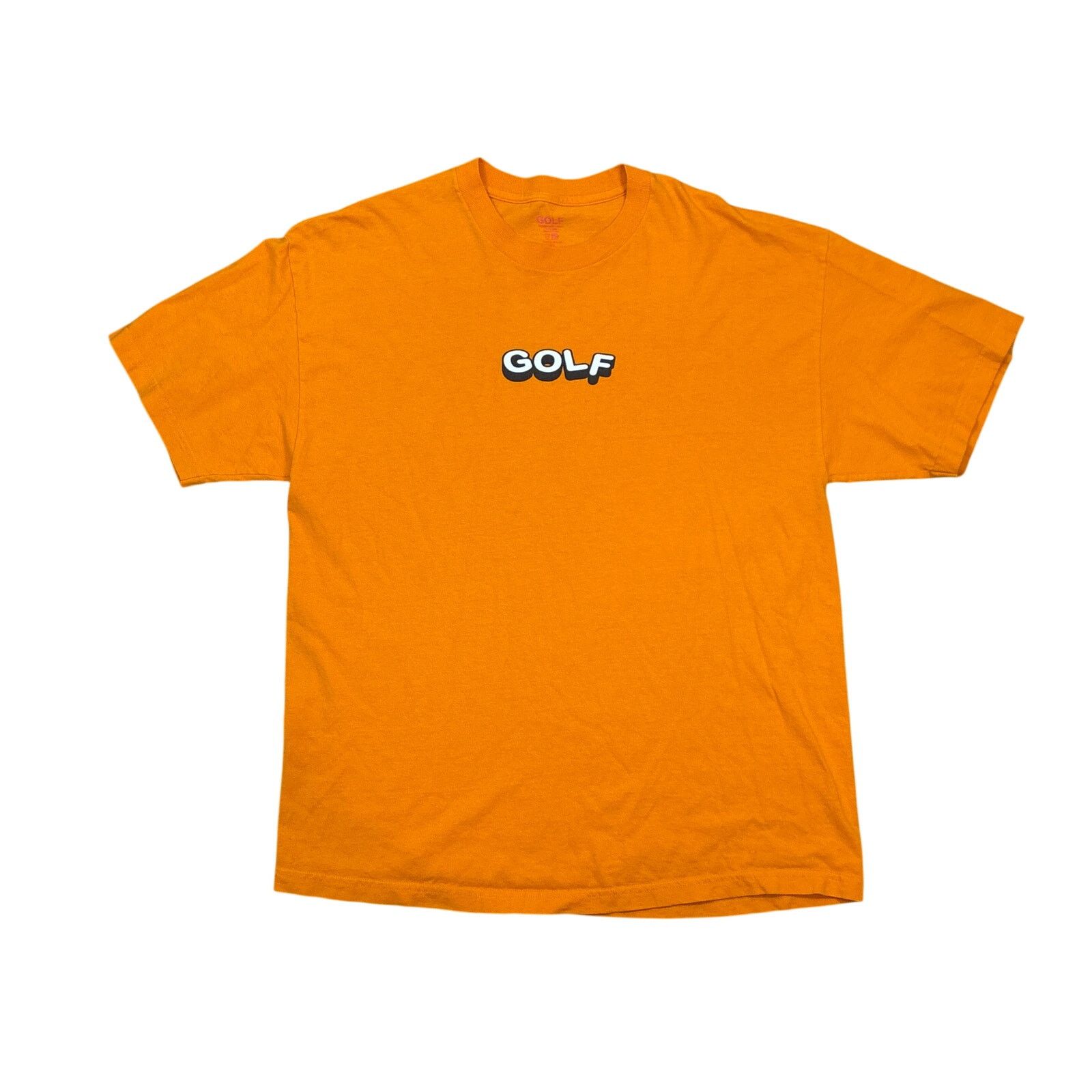 Golf Wang GOLF 3D logo orange XL GOLFWANG Tyler the creator shirt Size US XL / EU 56 / 4 - 1 Thumbnail
