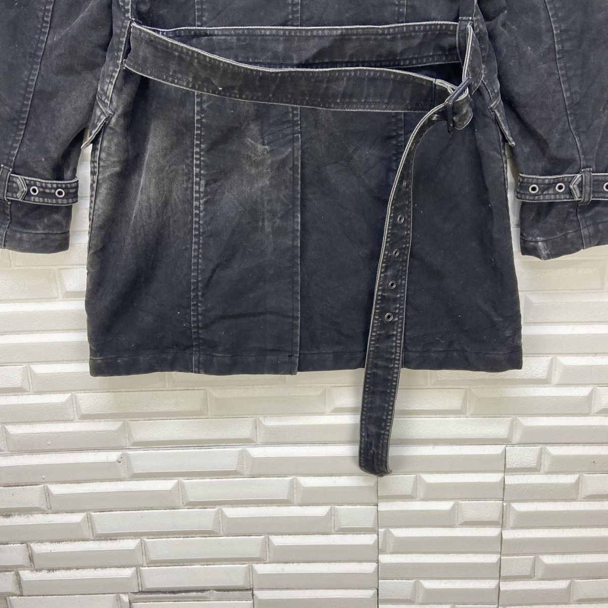 The Difference Japanese Brand The Difference Rupert Distressed Long Coat Size US S / EU 44-46 / 1 - 12 Thumbnail
