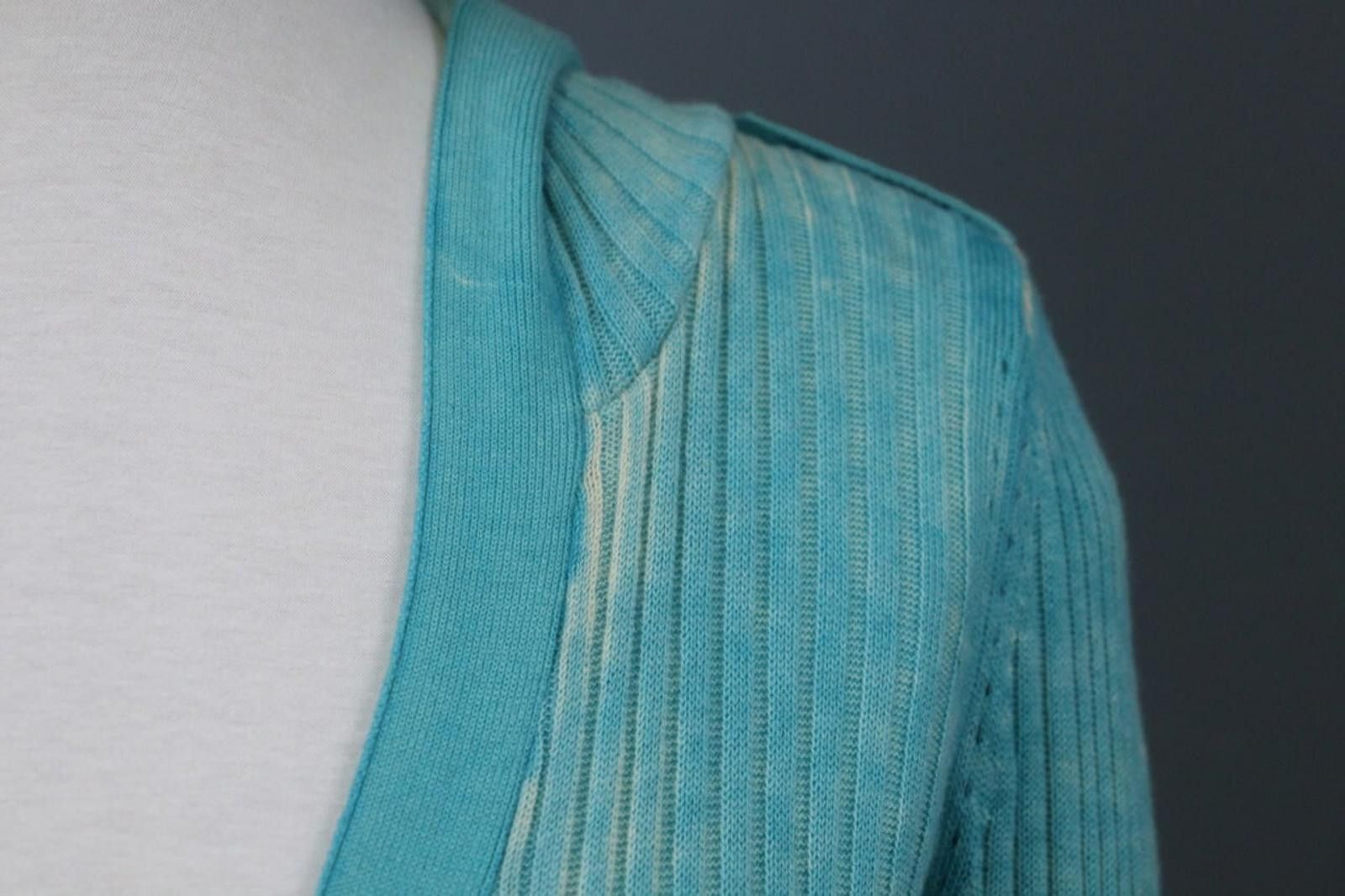 Juicy Couture Jeans Juicy Couture Blue Wool Knitted Hooded Cardigan Size S Size S / US 4 / IT 40 - 6 Thumbnail