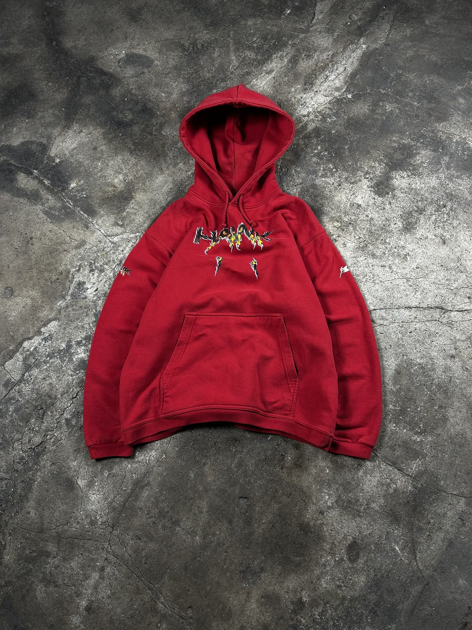 2000s Vintage Tony Hawk Skate Rap Hiphop Hoodie 00s