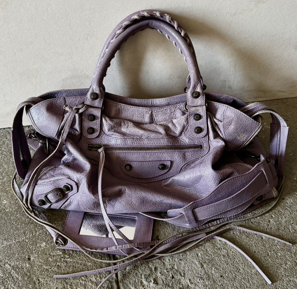 Balenciaga Balenciaga - 2000’s - Classic Motorcycle City - Lambskin Bag Size ONE SIZE - 18 Thumbnail