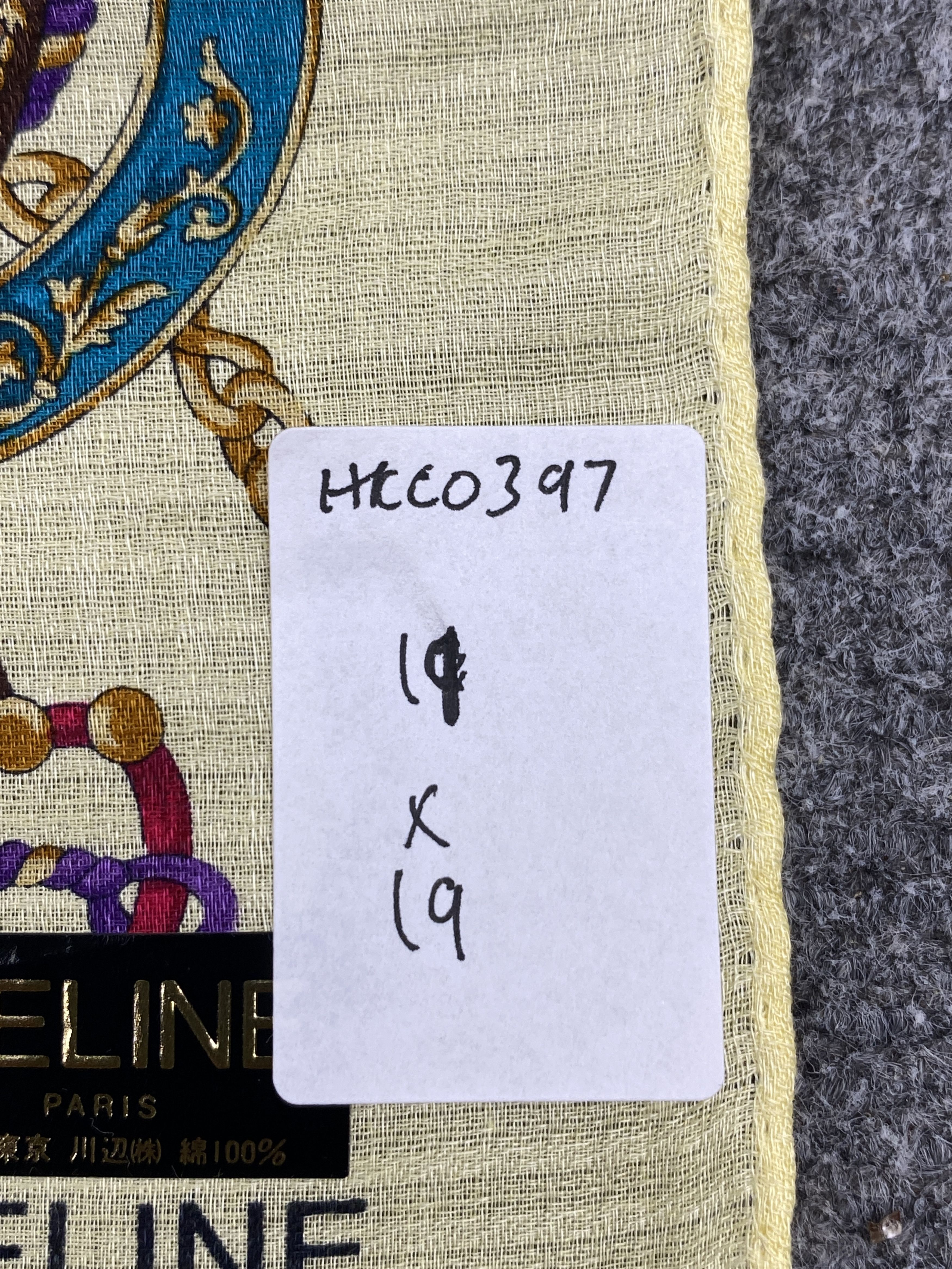 Celine Celine Handkerchief / Neckerchief / Headscarf HKC0397 Size ONE SIZE - 7 Thumbnail