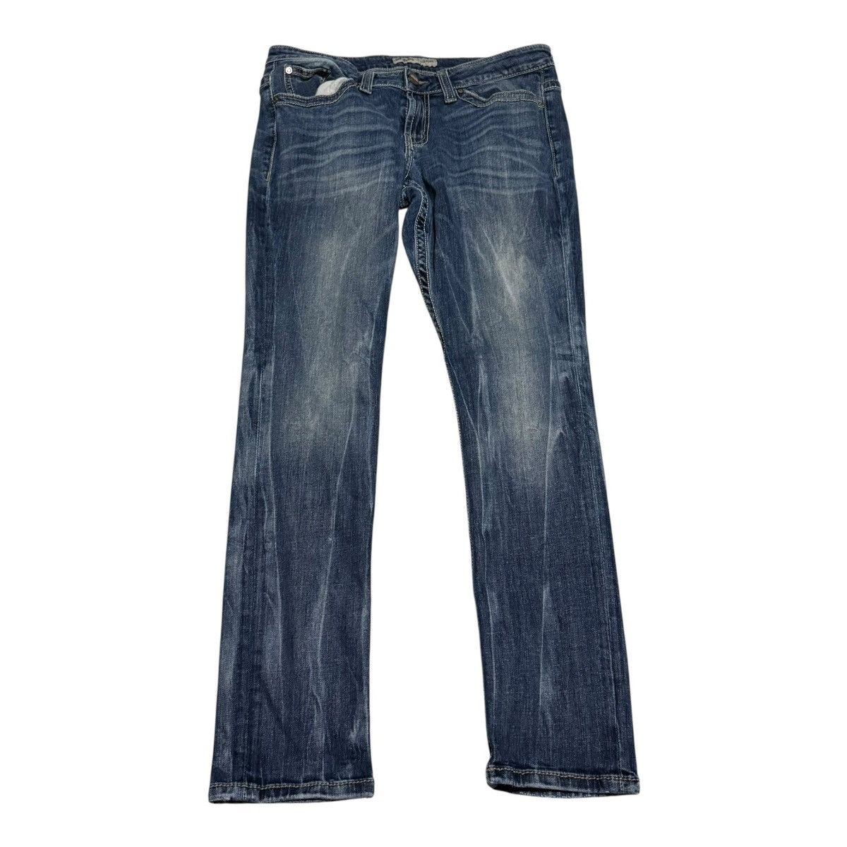 BKE BKE Denim Embroidered Pocket Jeans Women's 34x30.5 Size 34" / US 12 / IT 48 - 4 Thumbnail