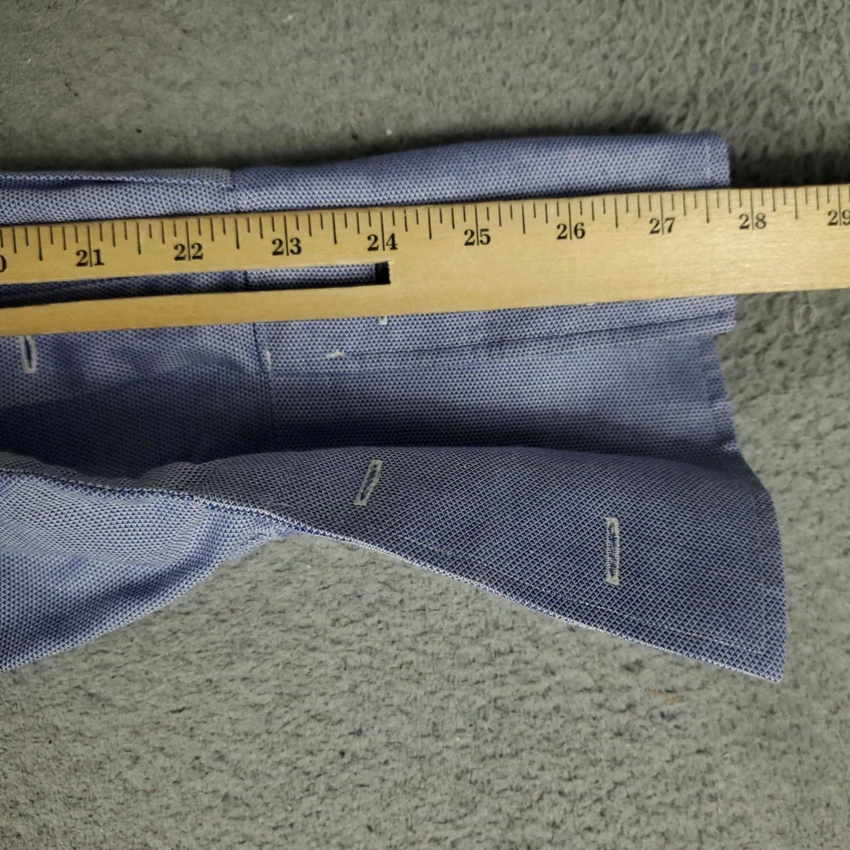 Ralph Lauren Ralph Lauren Shirt Mens 16 Blue French Cuff Dress Button Up Long Sleeve Shirt Size 42R - 5 Thumbnail