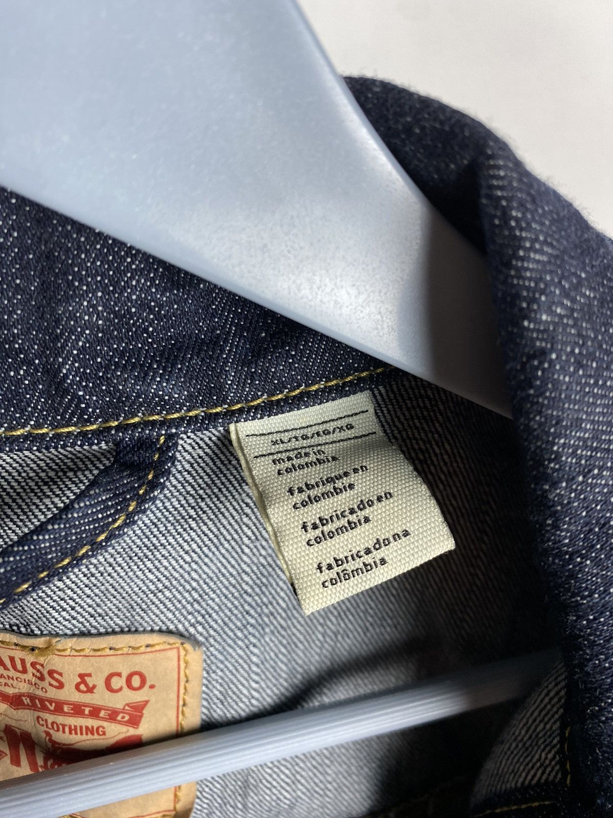Levi's × Levi's Vintage Clothing × Vintage Vintage Levis denim vest RED tab women’s Size L / US 10 / IT 46 - 7 Thumbnail