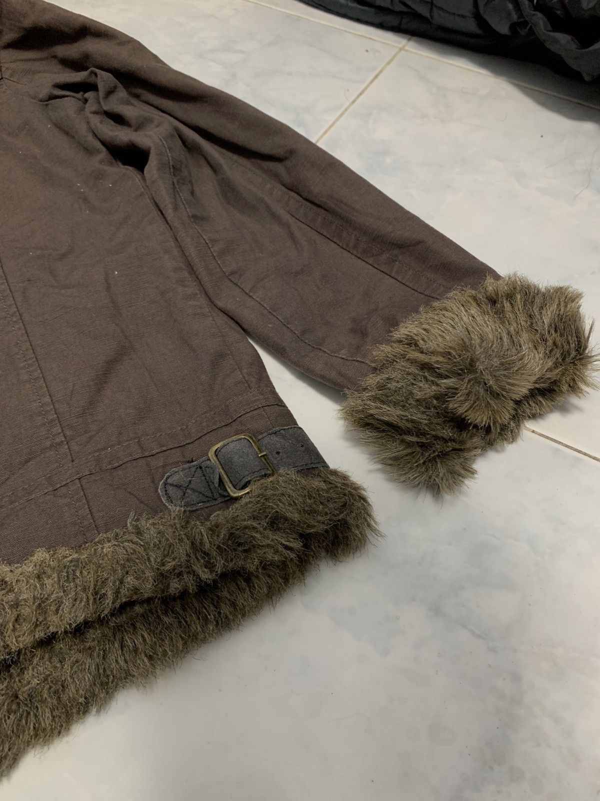 14th Addiction × KMRii × Yasuyuki Ishii FUR DETROIT JACKET GHOTIC PUNK STYLE Size US L / EU 52-54 / 3 - 7 Thumbnail