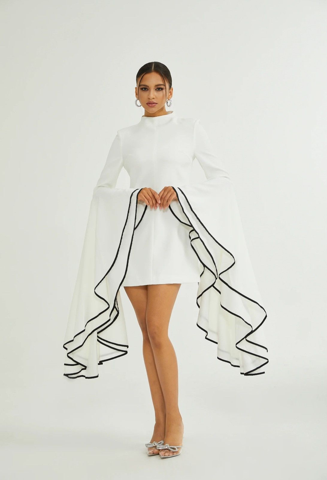Proenza Schouler Proenza Schouler crepe ruffle sleeve dress size 2 Size XS / US 0-2 / IT 36-38 - 4 Thumbnail