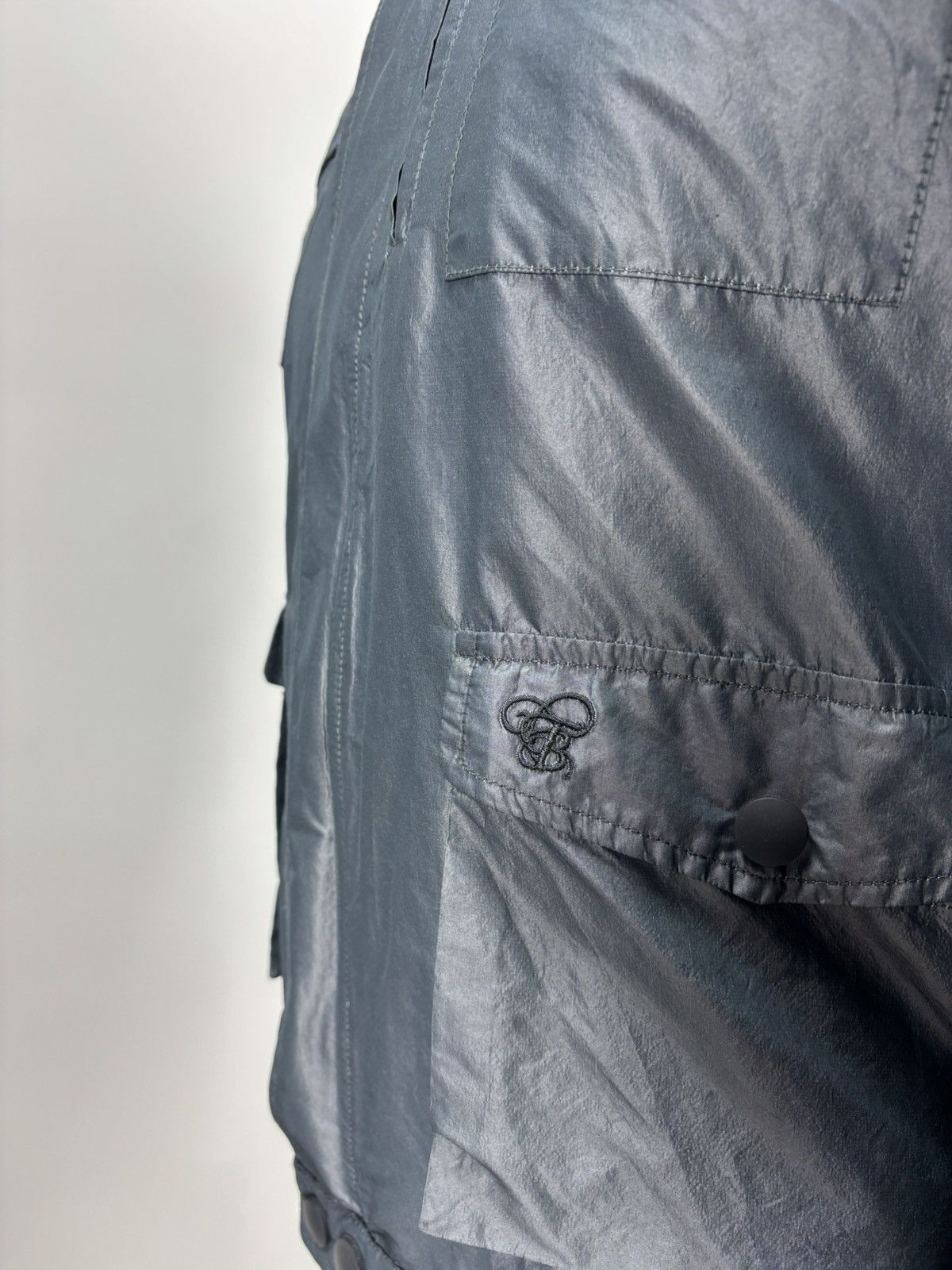 Burberry Mens jacket Thomas Burberry Size M/L Color Gray Size US L / EU 52-54 / 3 - 12 Thumbnail