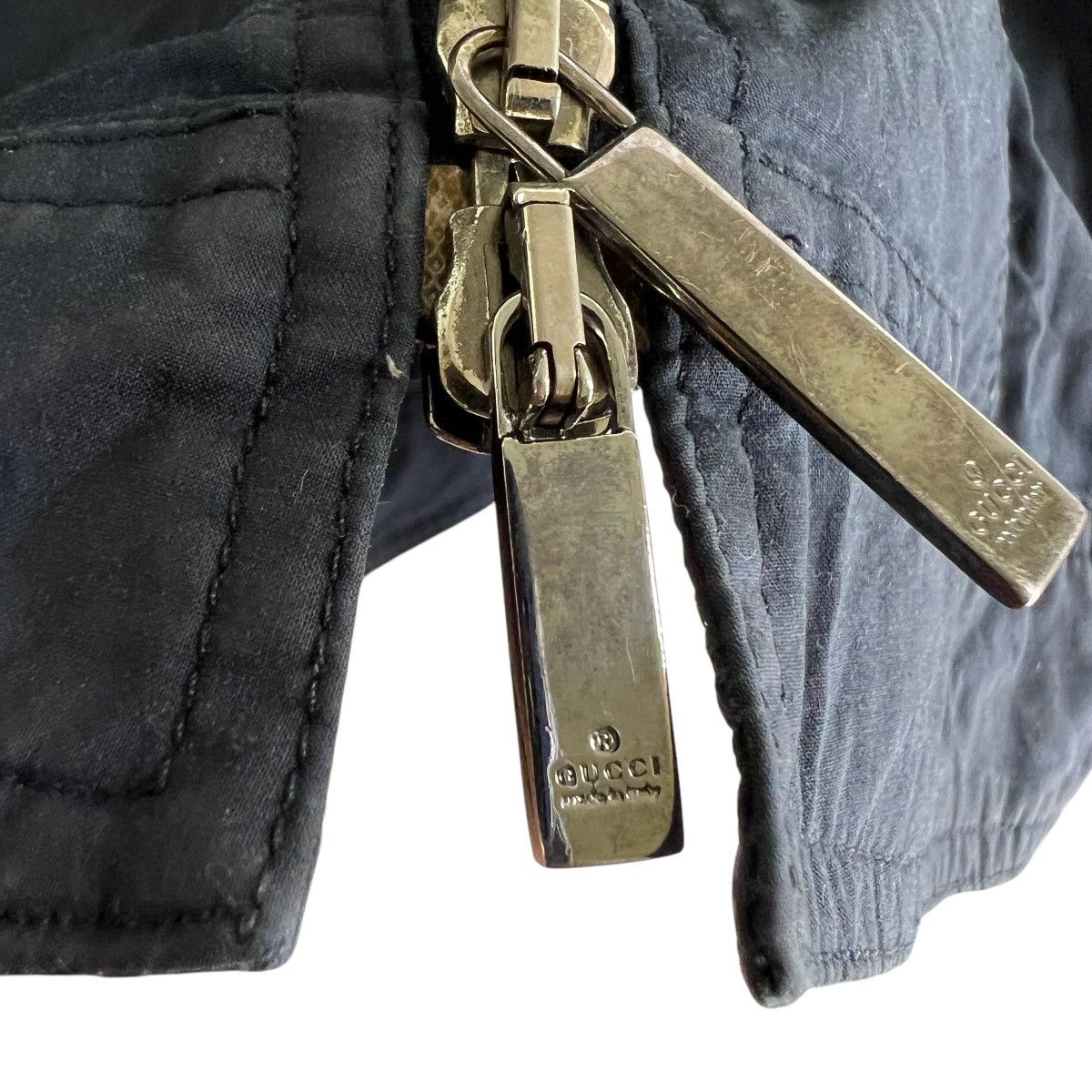 Gucci 💥 Gucci Zipper Rider Moto Jacket Made In italy size 40 Size S / US 4 / IT 40 - 11 Thumbnail