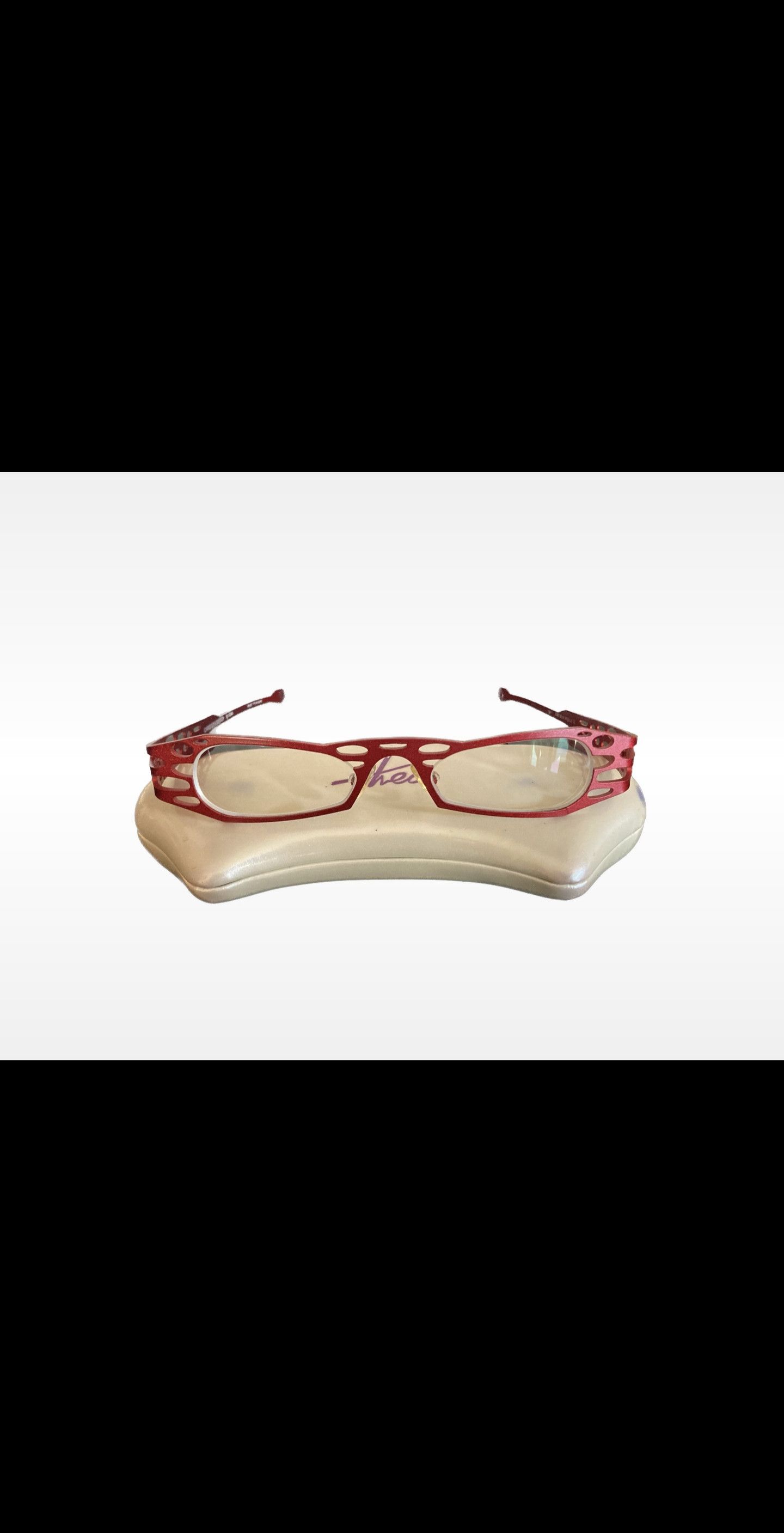 Other Theo by Chis. Broich "Rana" Eyeglasses Frame Pure Titanium Size ONE SIZE - 7 Thumbnail