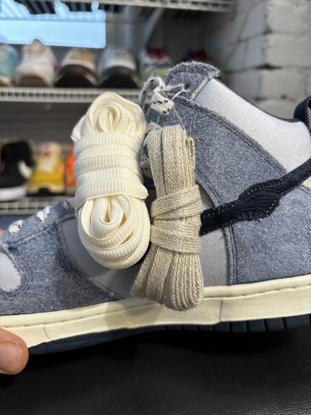 Nike Nike Dunk High AB Notre “Midnight Navy” Size US 9 / EU 42 - 8 Thumbnail