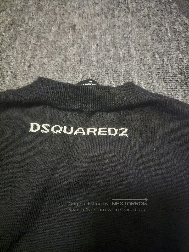 Dsquared2 Dsquared2 Black Wool Sweater M. Size US M / EU 48-50 / 2 - 5 Thumbnail